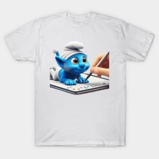 Smurf cat meme T-Shirt